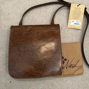 Patricia Nash Brown Crossbody Bag